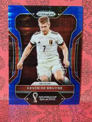 Kevin De Bruyne [Breakaway Blue] #19 Soccer Cards 2022 Panini Prizm World Cup Prices