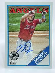 Mike Trout #88BAU-MT Baseball Cards 2023 Topps Update 1988 Autographs Prices