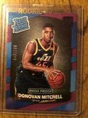 Donovan Mitchell [Press Proof Purple] #188 Basketball Cards 2017 Panini Donruss Prices