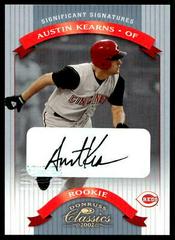 Austin Kearns [Significant Signatures] #114 Baseball Cards 2002 Donruss Classics Prices