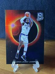 LeBron James #11 Basketball Cards 2021 Panini Spectra Solar Eclipse Prices