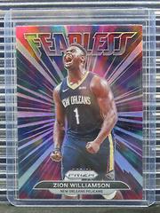 Zion Williamson [Silver Prizm] #1 Basketball Cards 2021 Panini Prizm Fearless Prices