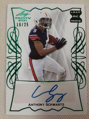 Anthony Schwartz [Green] #BA-AS1 Football Cards 2021 Leaf Trinity Signatures Prices