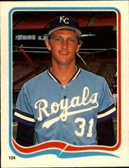 Bret Saberhagen #124 Baseball Cards 1985 Fleer Star Stickers Prices