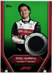 Zhou Guanyu [Green] #F1RL-GZI Racing Cards 2022 Topps Formula 1 F1 Relics Prices
