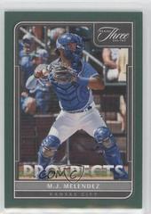 M. J. Melendez [Emerald] #P-17 Baseball Cards 2022 Panini Three and Two Prospects Prices