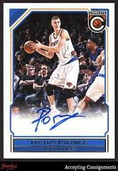 Kristaps Porzingis #28 Basketball Cards 2016 Panini Complete Autograph Prices