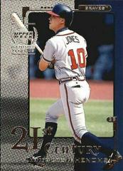 Chipper Jones #119 Baseball Cards 1999 Upper Deck Century Legends Prices