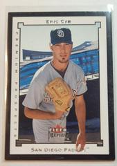 Eric Cyr Baseball Cards 2002 Fleer Premium Prices