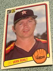 Vern Ruhle #627 Baseball Cards 1983 Donruss Prices