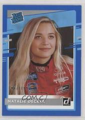 Natalie Decker [Navy Blue] #34 Racing Cards 2021 Panini Donruss Nascar Prices