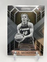 Jackie Stiles #8 Basketball Cards 2023 Panini Prizm WNBA Hall Monitors Prices