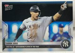 Aaron Judge Baseball Cards 2022 Topps Now Players Choice Awards Prices