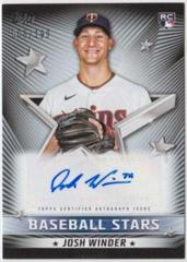 Josh Winder #BSA-JWI Baseball Cards 2022 Topps Update Stars Autographs Prices