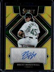 Brent Honeywell [Gold] #S-BH Baseball Cards 2022 Panini Select Signatures Prices