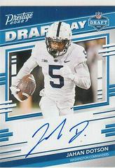 Jahan Dotson #DDS-JD Football Cards 2022 Panini Prestige Draft Day Signatures Prices