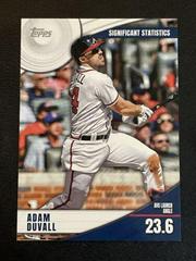 Adam Duvall #SS-24 Baseball Cards 2022 Topps Significant Statistics Prices