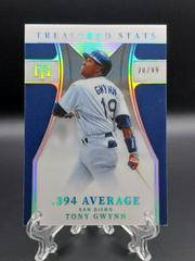 Tony Gwynn #TS-48 Baseball Cards 2022 Panini National Treasures Stats Prices