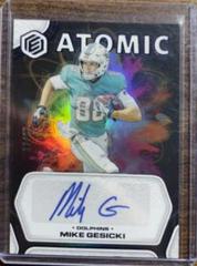 Mike Gesicki [Cobalt] #AA-MG Football Cards 2022 Panini Elements Atomic Autographs Prices