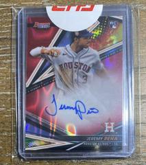 Jeremy Pena [Red Lava] #B22-JPE Baseball Cards 2022 Bowman's Best of Autographs Prices