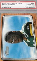 Ahman Green #24 Football Cards 2005 Topps Heritage Prices