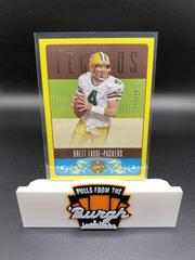 Brett Favre [Yellow] #103 Football Cards 2023 Panini Legacy Prices