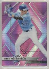 Whit Merrifield [Neon Pink] #17 Baseball Cards 2018 Panini Chronicles Spectra Prices