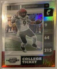 Desmond Ridder [Silver] #4 Football Cards 2022 Panini Chronicles Draft Picks Contenders Optic Prices