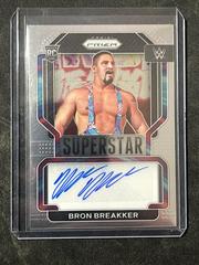 Bron Breakker #SA-BBK Wrestling Cards 2022 Panini Prizm WWE Superstar Autographs Prices