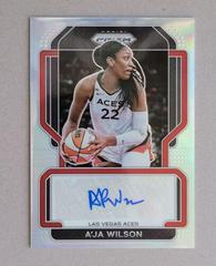 A'ja Wilson [Silver] Basketball Cards 2022 Panini Prizm WNBA Signatures Prices