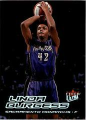 Linda Burgess #90 Basketball Cards 2000 Ultra WNBA Prices