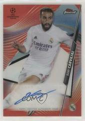 Dani Carvajal [Red Refractor] Soccer Cards 2020 Topps Finest UEFA Champions League Autographs Prices
