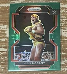 Hulk Hogan [Green Prizm] #195 Wrestling Cards 2022 Panini Prizm WWE Prices
