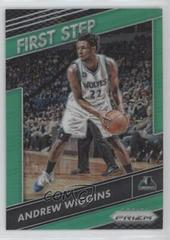 Andrew Wiggins [Green Prizm] Basketball Cards 2016 Panini Prizm First Step Prices