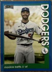 Mookie Betts [Blue] Baseball Cards 2022 Topps Archives Snapshots Prices