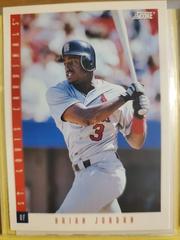 Brian Jordan #217 Baseball Cards 1993 Score Prices