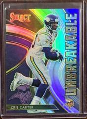 Cris Carter [Prizm] Football Cards 2020 Panini Select Unbreakable Prices