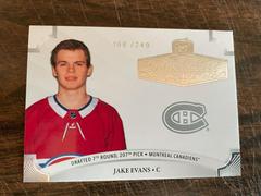 Jake Evans #2021-JE Hockey Cards 2020 Upper Deck The Cup Rookie Class of 2021 Prices