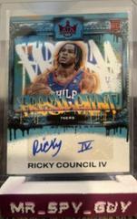 Ricky Council IV [Ruby] #44 Basketball Cards 2023 Panini Court Kings Fresh Paint Prices