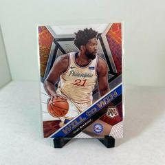 Joel Embiid #17 Basketball Cards 2019 Panini Mosaic Will to Win Prices