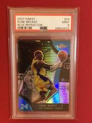 Kobe Bryant [Blue Refractor] Basketball Cards 2007 Finest Prices