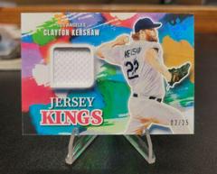 Clayton Kershaw [Blue] #JK-CK Baseball Cards 2022 Panini Diamond Kings Jersey Prices