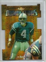 Jim Harbaugh [Embossed Refractor] #334 Football Cards 1997 Topps Finest Prices