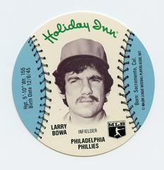 Larry Bowa Baseball Cards 1977 Holiday Inn Discs Prices
