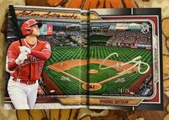 Shohei Ohtani #AABC-SOH Baseball Cards 2023 Topps Museum Collection Atelier Autograph Book Prices