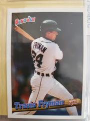 Travis Fryman #19 Baseball Cards 1996 Bazooka Prices