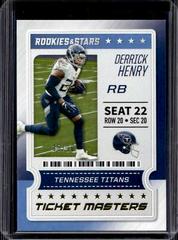 Derrick Henry [Gold] #15 Football Cards 2020 Panini Rookies & Stars Ticket Masters Prices