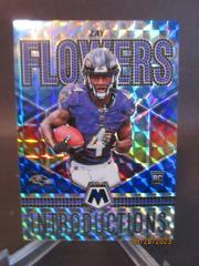 Zay Flowers [Blue] #I-8 Football Cards 2023 Panini Mosaic Introductions Prices