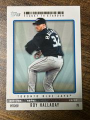 Roy Halladay #70 Baseball Cards 2009 Topps Ticket to Stardom Prices