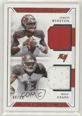 Winston, Evans Football Cards 2018 National Treasures NFL Gear Combo Materials Prices